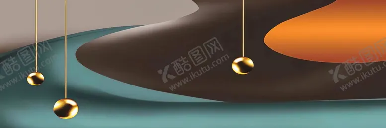 编号：53780609150240588163【酷图网】源文件下载-吊坠艺术水彩装饰画挂画高清三联无框画