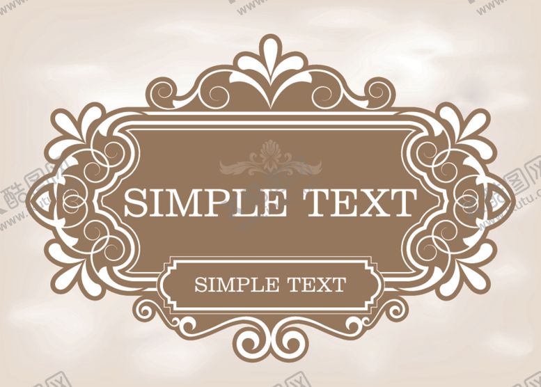 编号：38248710050317117710【酷图网】源文件下载-欧式花纹