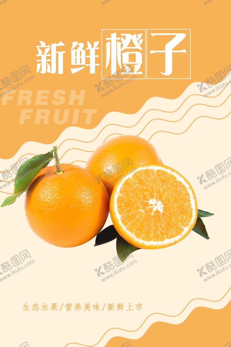 编号：96497205061032244547【酷图网】源文件下载-橙子海报