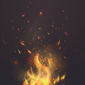 火焰火苗火圈烟雾