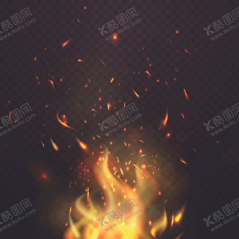 编号：24142110040810096952【酷图网】源文件下载-火焰火苗火圈烟雾