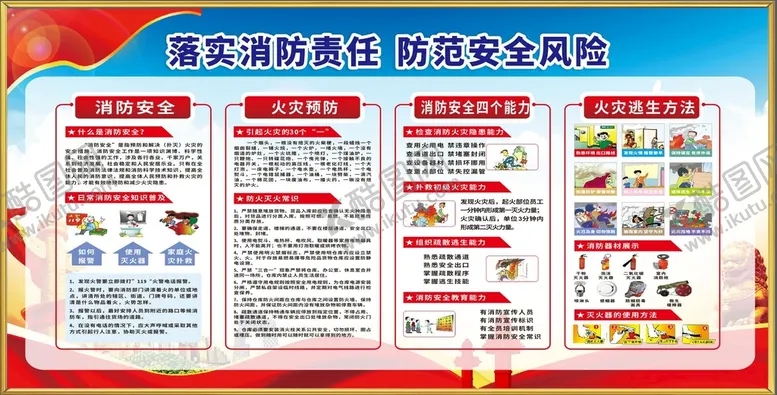 编号：49793601251655517234【酷图网】源文件下载-消防常识