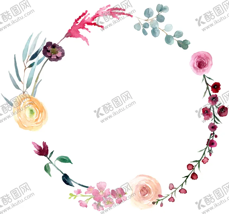 编号：79392001271724021787【酷图网】源文件下载-手绘花卉