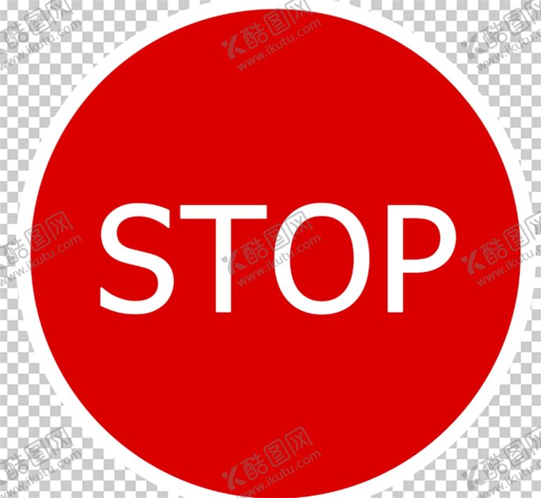编号：47311305030513584065【酷图网】源文件下载-stop指示牌