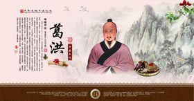 鹤延堂中医文化展板