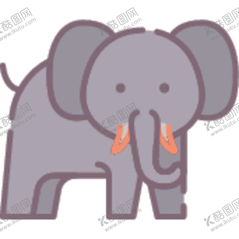 编号：77932406261034004707【酷图网】源文件下载-简笔动物矢量插画