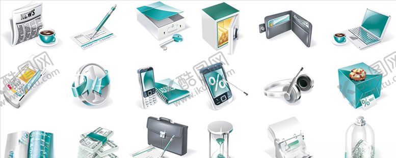 编号：61366210151721583832【酷图网】源文件下载-矢量办公用品