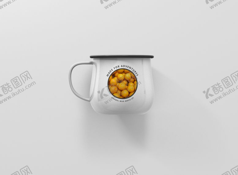 编号：29940810060521246276【酷图网】源文件下载-搪瓷茶杯样机