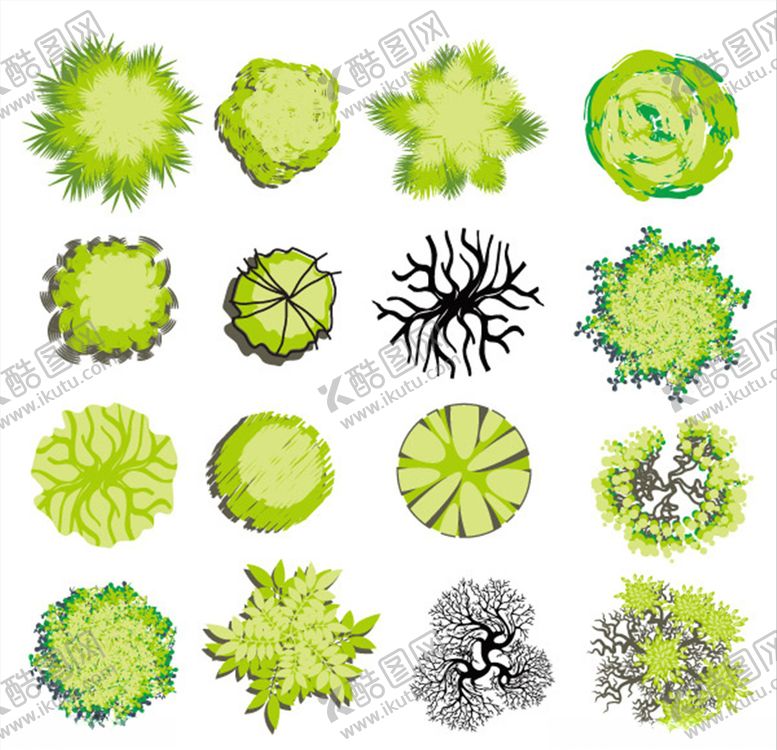 编号：57556409271923393923【酷图网】源文件下载-抽象树木大树