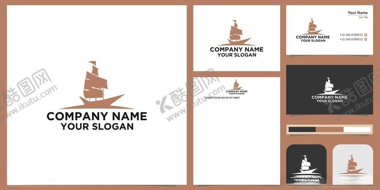 编号：52295809130833239441【酷图网】源文件下载-船logo图案