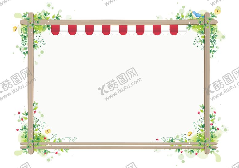 编号：63297705130823507990【酷图网】源文件下载-植物花边框