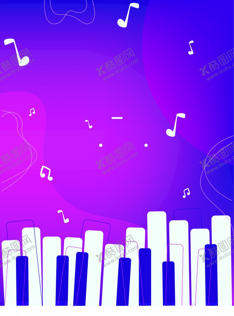 编号：59073509152113388588【酷图网】源文件下载-平扁风格钢琴