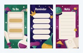 多彩创意便签本展示