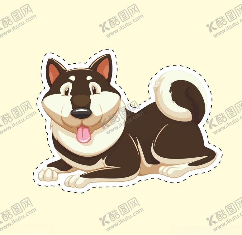 编号：28272409261744569218【酷图网】源文件下载-卡通小狗