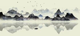 意境水墨山水