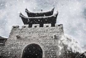 编号：01438509230614161523【酷图网】源文件下载-冬季雪景