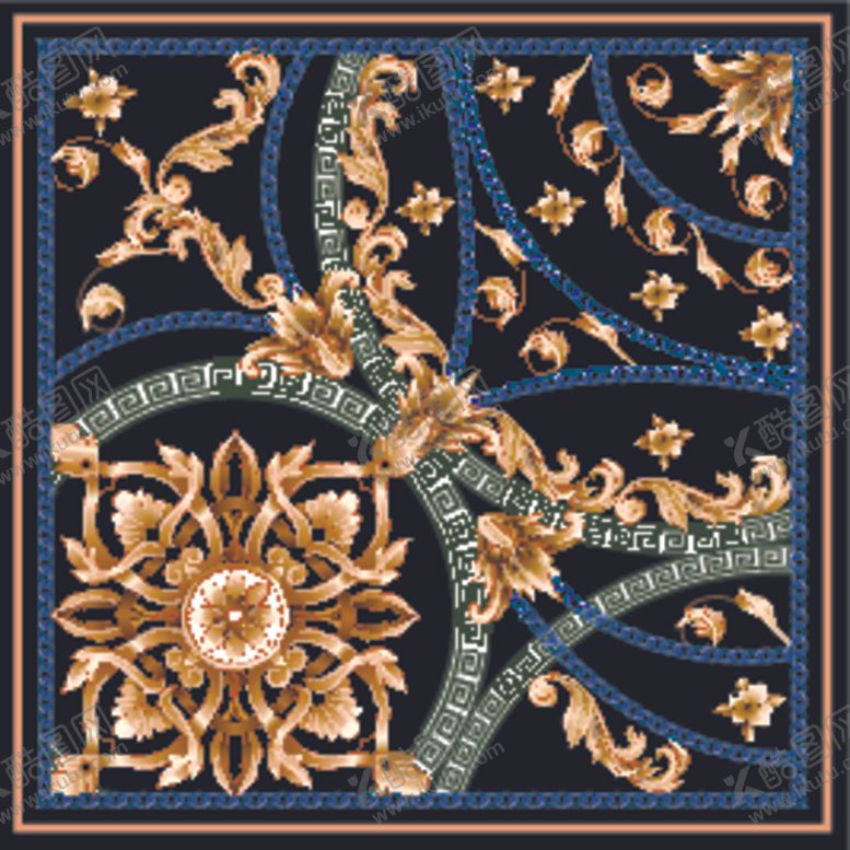 编号：81310611010436189310【酷图网】源文件下载-方巾印花