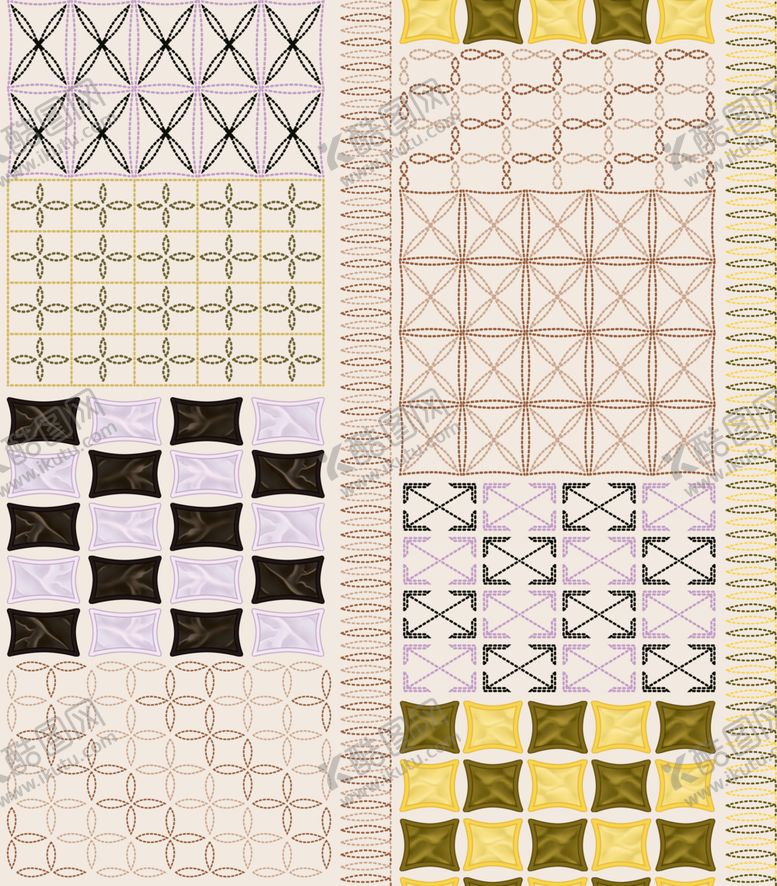 编号：23554404042048509955【酷图网】源文件下载-大牌几何图案