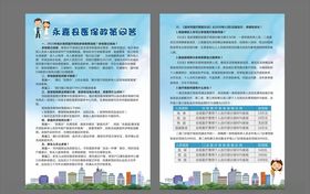 医保政策问答宣传单