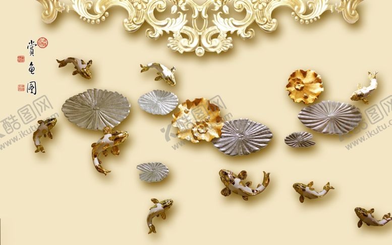 编号：19953009200706135588【酷图网】源文件下载-玉彩雕背景墙装饰画