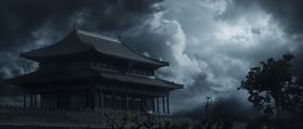大气仙侠魔幻场景插画