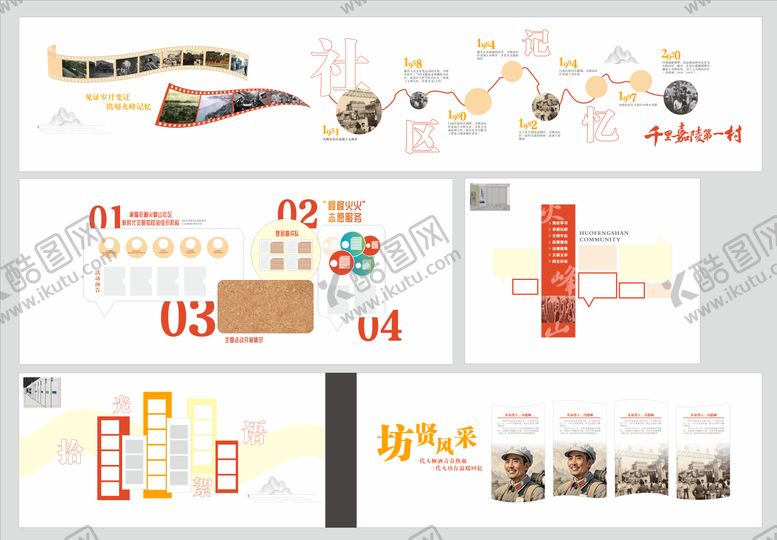 编号：67190009102022599615【酷图网】源文件下载-社区文化墙