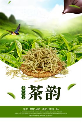 江西茶文化宁红茶海报2