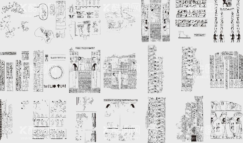 编号：54906109292046372190【酷图网】源文件下载-古埃及插图