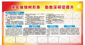 学校制度宣传栏