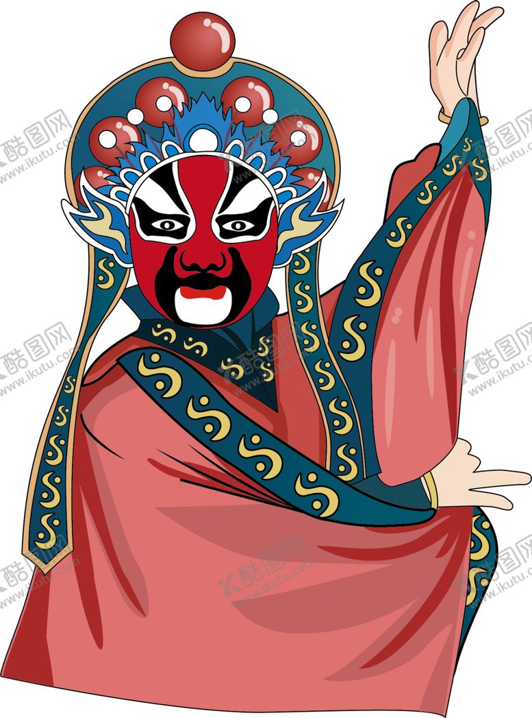 编号：85672602121513046631【酷图网】源文件下载-卡通川剧变脸