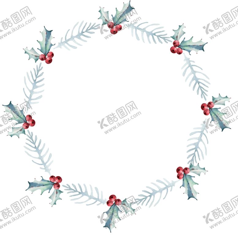 编号：79633805180446292772【酷图网】源文件下载-水彩植物