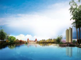 地产湖景湖景地产阳台湖景