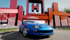 汽车跑车车辆交通背景