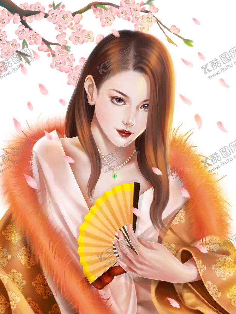 编号：97072310281533459927【酷图网】源文件下载-板绘插画-CG古风人物