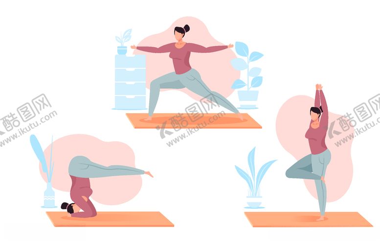 编号：86003810120142106711【酷图网】源文件下载-瑜伽