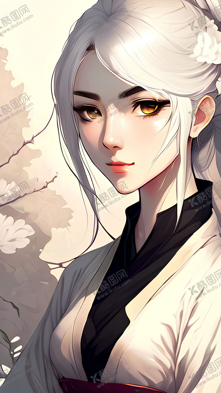 编号：15844901312113578491【酷图网】源文件下载-日漫美女