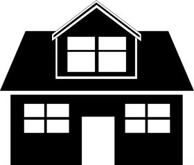 矢量房屋建筑图片手绘房子