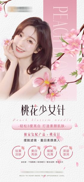 医美产品推广海报