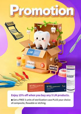 3D萌趣小物牙科英文促销海报