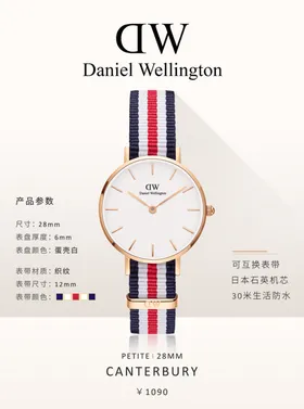 DW手表海报