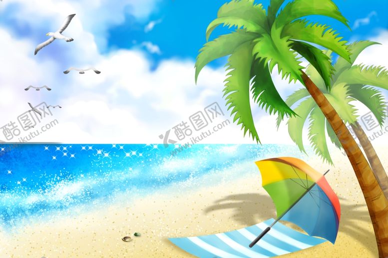 编号：11134409211245311781【酷图网】源文件下载-海边旅游风景图