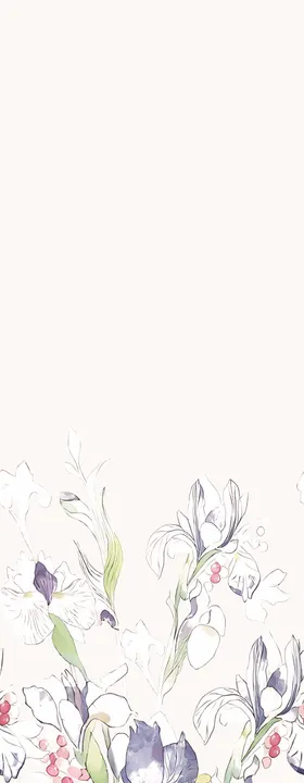 手绘花定位小碎其他