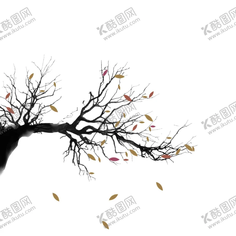 编号：37996405051308448091【酷图网】源文件下载-树叶树枝装饰元素