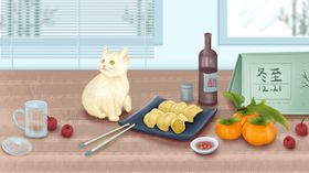 浪漫气球相伴的温馨场景