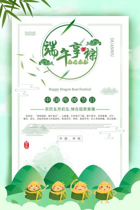 尽情放粽端午节端午节广告