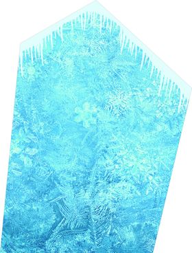 冰雪婚礼异形主背景