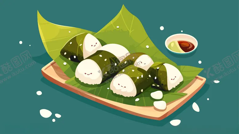 编号：75079001130837312688【酷图网】源文件下载-寿司插画