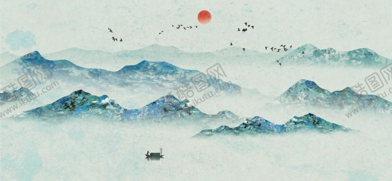 编号：82195709210434465163【酷图网】源文件下载-水墨山水