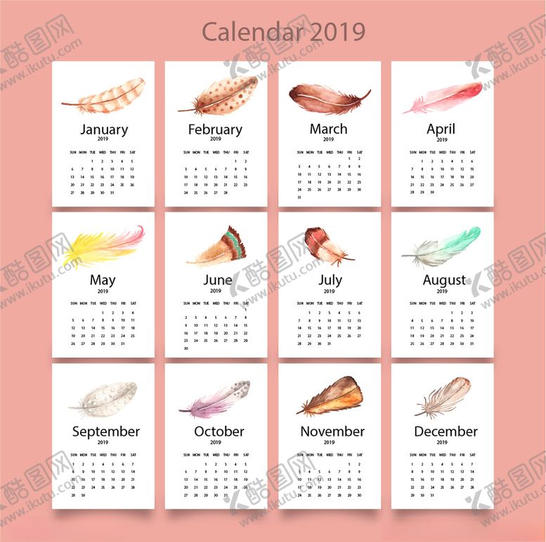 编号：63114310022008463416【酷图网】源文件下载-台历