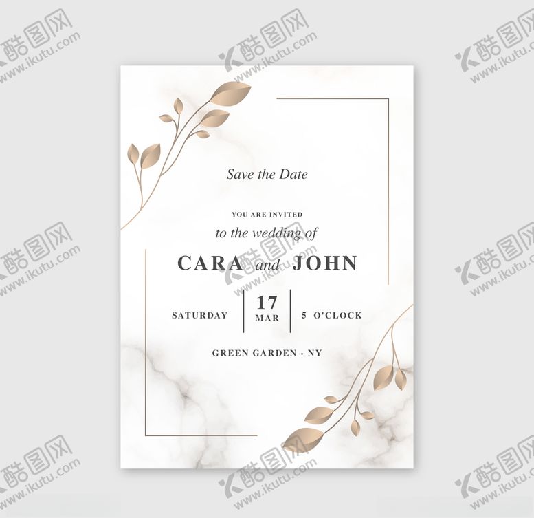 编号：10115710072235499112【酷图网】源文件下载-婚礼结婚请柬邀请函